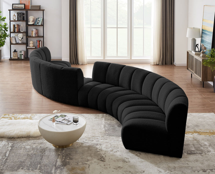 Infinity - 6 Piece Boucle Modular Sectional - Simple Home Plus
