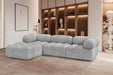 Ames - 4 Piece Fabric Modular Sectional - Simple Home Plus