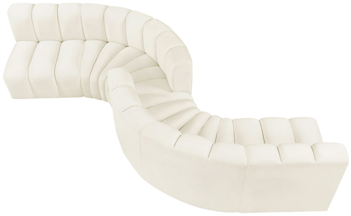 Arc - Velvet 6 Piece Modular Sofa - Simple Home Plus