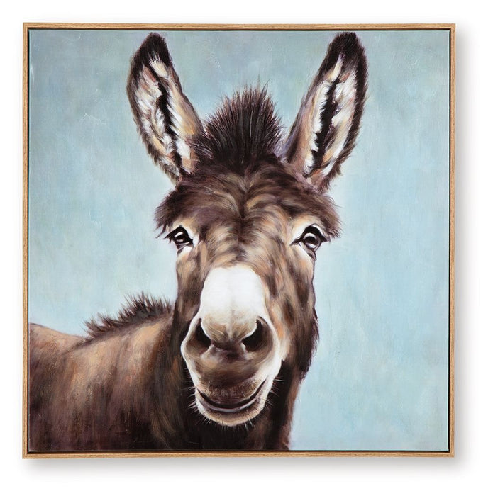 Landerton - Brown / Blue / White - Wall Art - Simple Home Plus