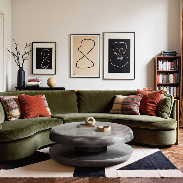 Jamison - Iron Coffee Table - Simple Home Plus