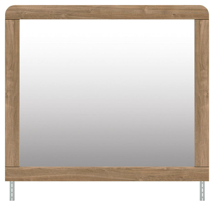 Gramburg - Bedroom Mirror - Warm Natural Brown - Simple Home Plus