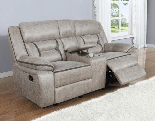Greer - Upholstered Motion Reclining Loveseat - Simple Home Plus