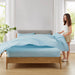 Cotton 144TC - King Solid Sheet Set - Light Blue - Simple Home Plus