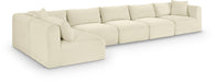 Shaggy - 6 Piece Modular Sectional - Simple Home Plus