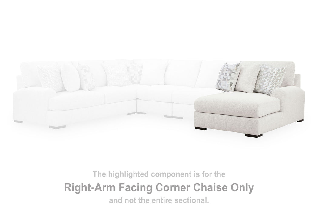 Misty-Lakes - RAF Corner Chaise - Chalk - Simple Home Plus