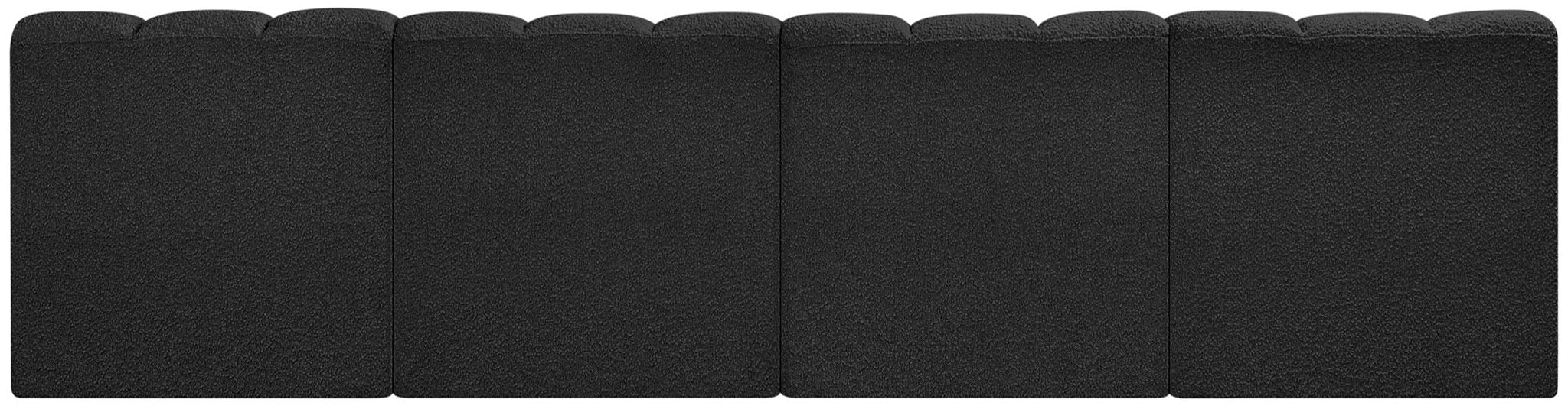 Arc - Boucle Fabric 4 Seats Modular Sofa - Simple Home Plus