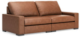 Calden - 2-Piece Sectional Sofa - Caramel - Simple Home Plus