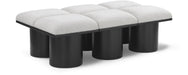 Pavilion - 6 Piece Modular Bench With Black Base - Simple Home Plus