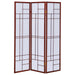 Katerina - 3-Panel Room Divider Folding Shoji Screen - Cherry - Simple Home Plus