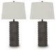 Neilett - Poly Table Lamp (Set of 2) - Antique Brown - Simple Home Plus