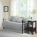 Quebec - Twin Reversible Daybed Cover (Set of 6) - Gray - Simple Home Plus