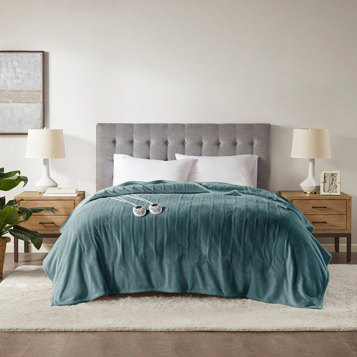 King Heated Blanket - Teal - Simple Home Plus