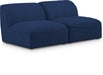 Miramar - 2 Seat Armless Modular Sofa - Simple Home Plus