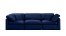 Indulge - Velvet 3 Seat Modular Sofa - Simple Home Plus