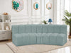 Arc - Faux Leather 3 Piece Modular Corner Sofa - Simple Home Plus