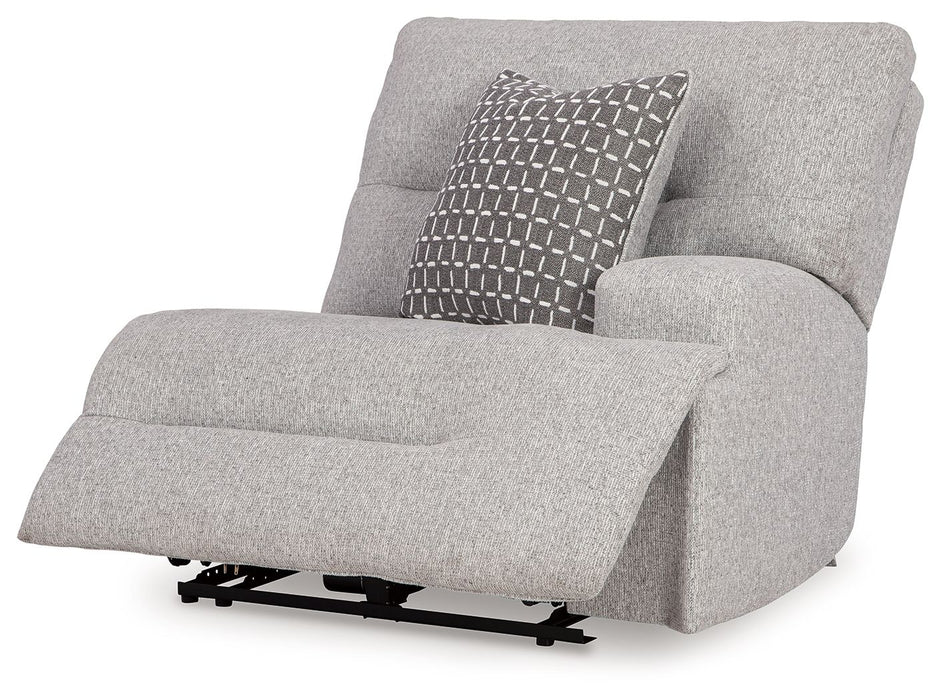 Acklen Place - Raf Zero Wall Power Recliner - Pewter - Simple Home Plus