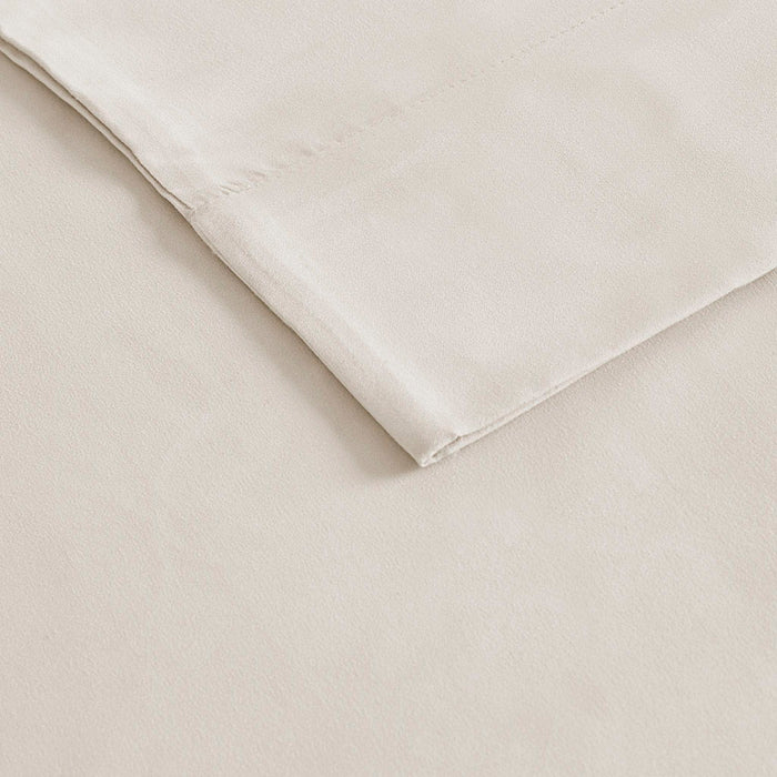 All Season Moisture Wicking Lightweight Sheet Set Comfortable - Ivory - Simple Home Plus
