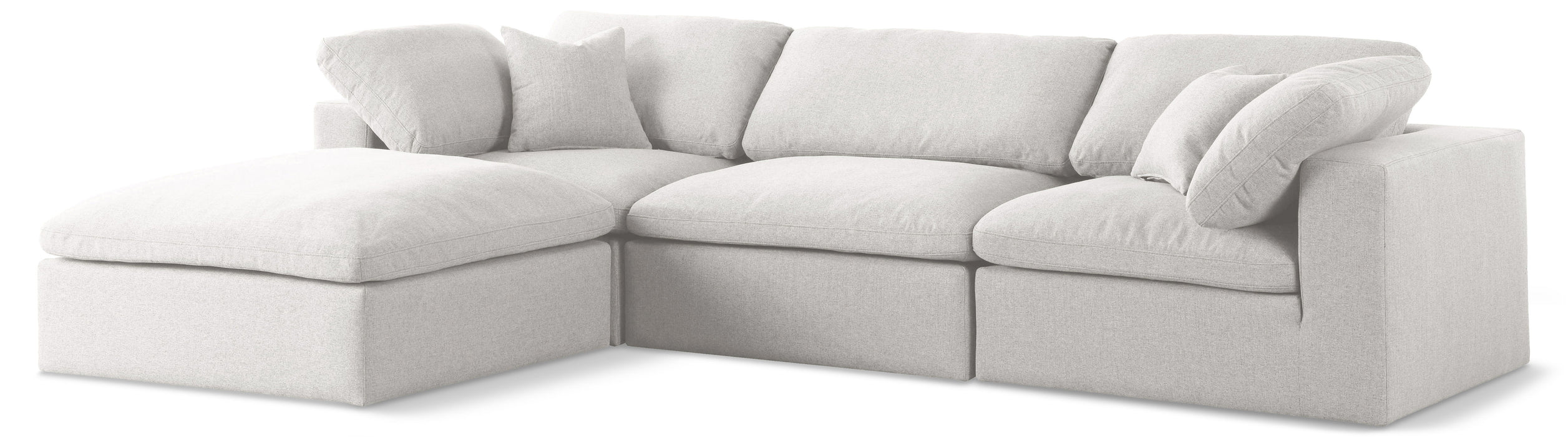 Serene - 4 Piece Modular Sectional - Simple Home Plus