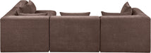 Stellar - 4 Piece Upholstered Modular Sectional - Simple Home Plus