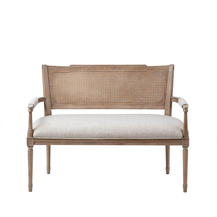 Willshire - Settee - Beige / Reclaimed Natural - Simple Home Plus