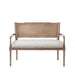 Willshire - Settee - Beige / Reclaimed Natural - Simple Home Plus
