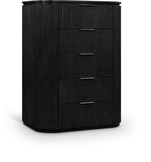 Astrid - Solid Wood And Oak Veneer Chest - Simple Home Plus