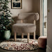 Ambre - Shearling Fabric Accent Chair - Simple Home Plus