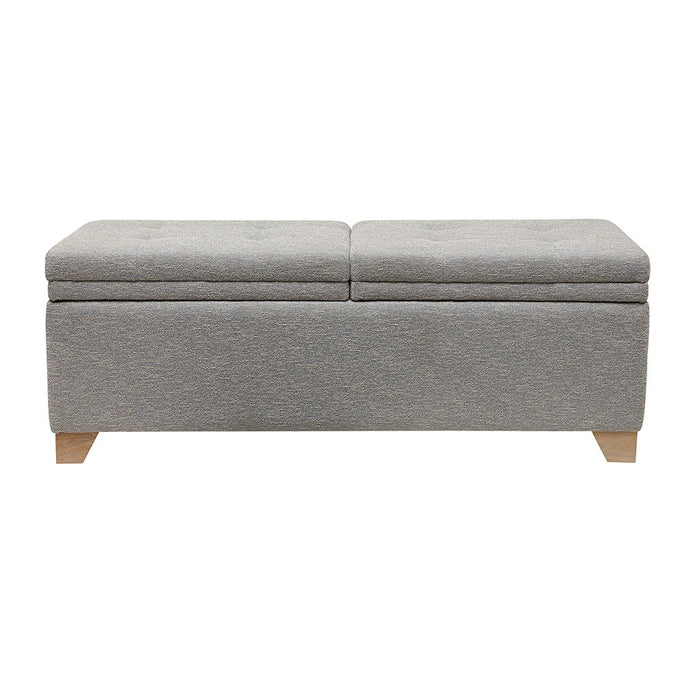 Ashcroft - Storage Bench - Gray Multi - Simple Home Plus