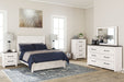 Gerridan - Full Panel Rails - White / Gray - Simple Home Plus