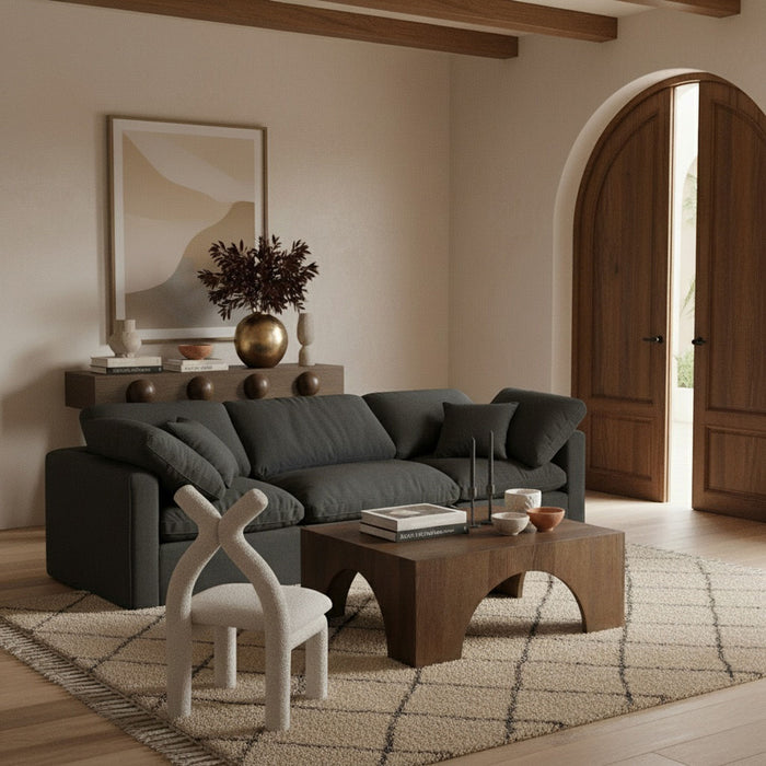 Indulge - Linen 3 Seat Modular Sofa - Simple Home Plus