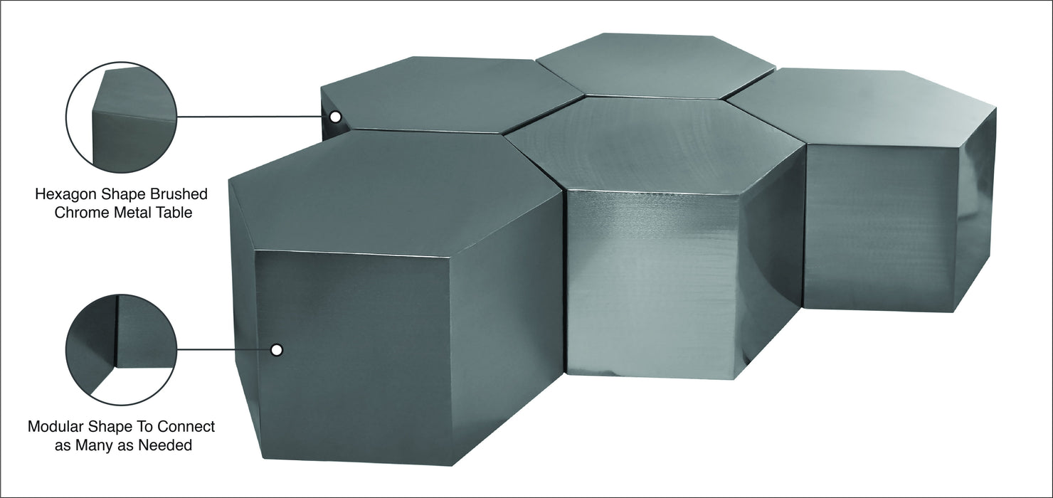 Hexagon - Coffee Table - Simple Home Plus