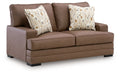 VillaCourt - Caramel - Loveseat - Simple Home Plus