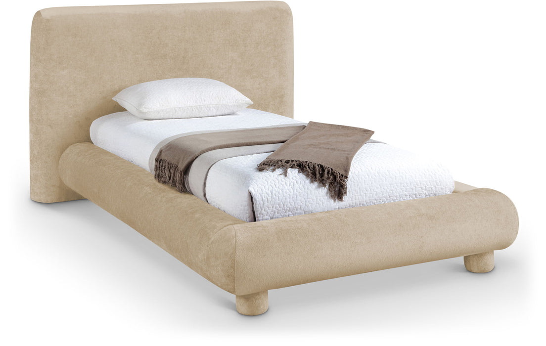 Blair - Chenille Upholstered Bed - Simple Home Plus