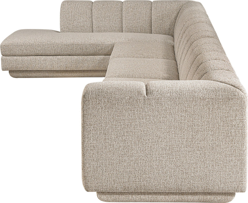 Modari - Sectional - Beige - Simple Home Plus