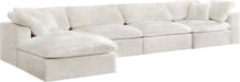 Cozy - 5 Piece Modular Sectional With Chaise - Simple Home Plus