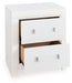 Maeling - Two Drawer Night Stand - Simple Home Plus