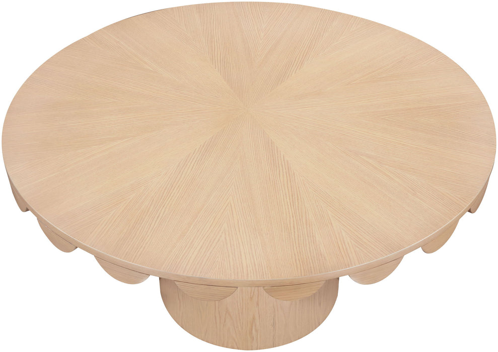 Dahlia - Oak Veneer Dining Table - Simple Home Plus