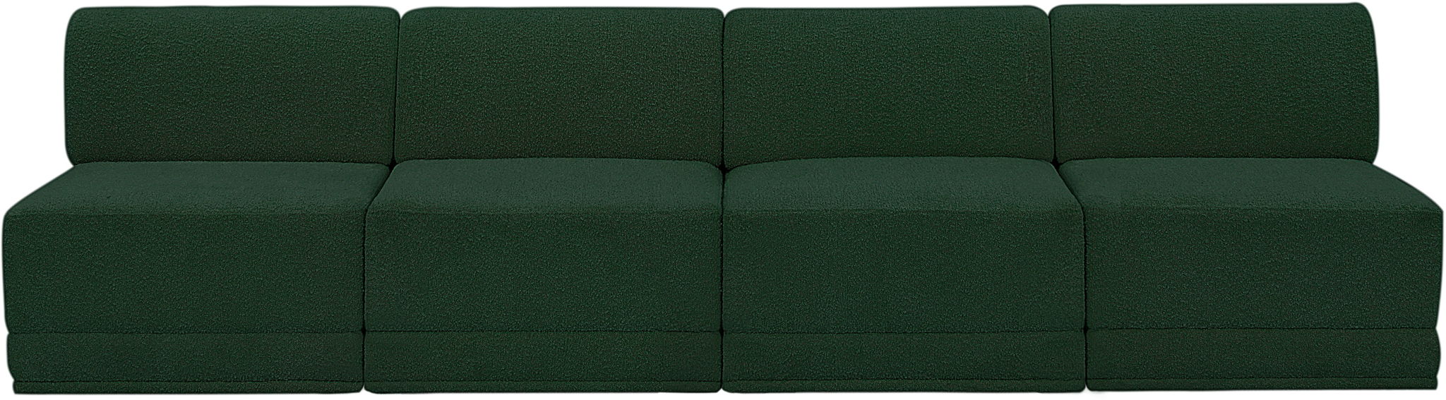 Ollie - 4 Seat Armless Modular Sofa - Simple Home Plus