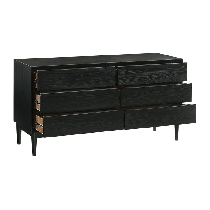 Artemio - 6 Drawer Wooden Dresser - Simple Home Plus