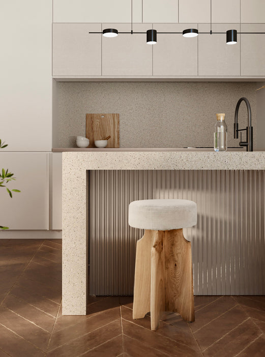 Jasper - Stool - Cream - Simple Home Plus