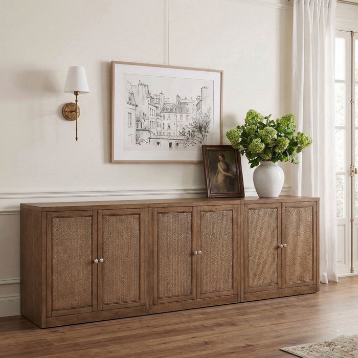 Vero - Solid Wood And Oak Venee Sideboard/Buffet - Simple Home Plus