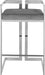 Ezra - Stool with Chrome Legs (Set of 2) - Simple Home Plus