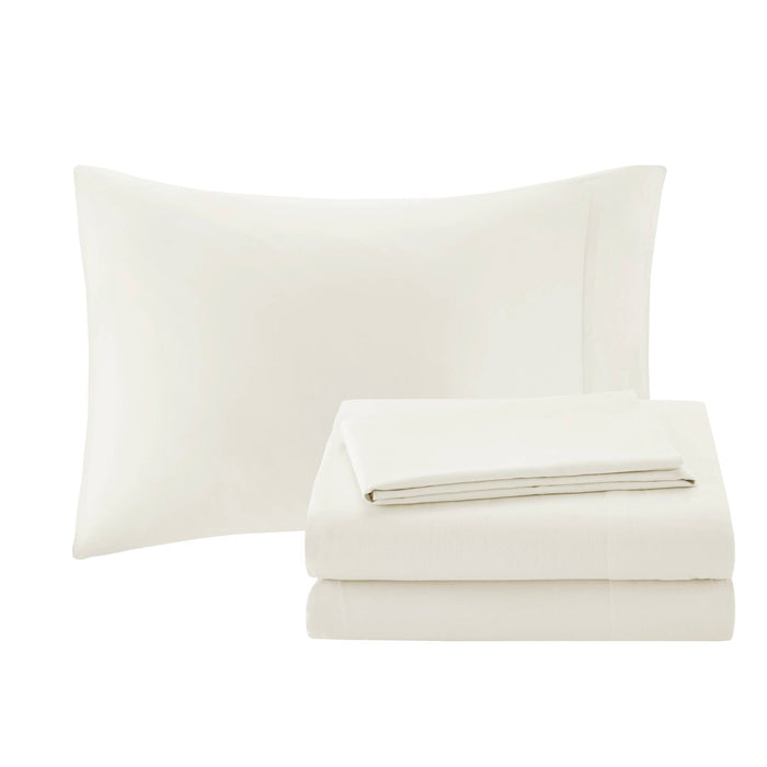 Aubrey - 12 Piece Comforter Set With Cotton Bed Sheets - Teal - Simple Home Plus