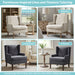 Decker - Accent Chair - Charcoal - Simple Home Plus