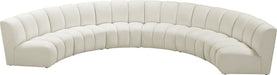 Infinity - 6 Piece Velvet Modular Sectional - Simple Home Plus