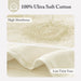 Turkish Bath Sheet 2 Piece Set - Natural - Simple Home Plus