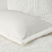 Arya - Twin Embroidered Medallion Ultra Comforter Mini Set - Ivory - Simple Home Plus
