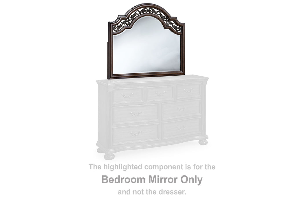 Lavinton - Bedroom Mirror - Brown - Simple Home Plus