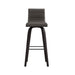 Vienna - 30" Swivel Bar Stool - Black Wood - Simple Home Plus